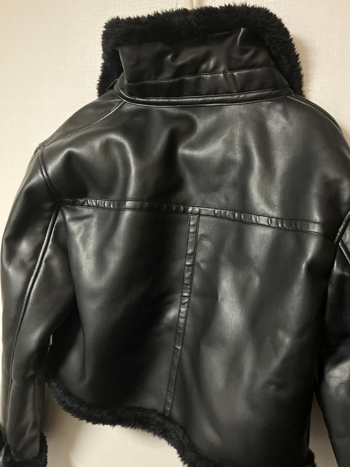 레더리 레더 무스탕 자켓 상품이미지9