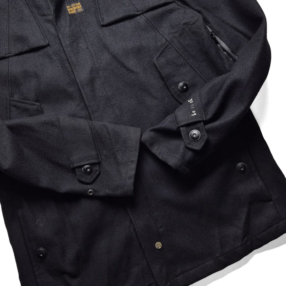 [XL] 지스타로우 울 후드코트 상품이미지6