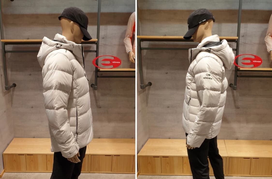 아이더 패딩 (실착 단시간1회 정가29,9000) 상품이미지5