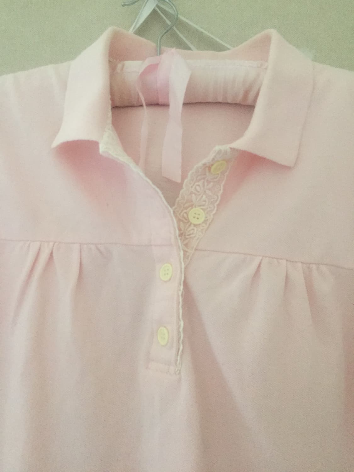 Light pink rose top 상품이미지2