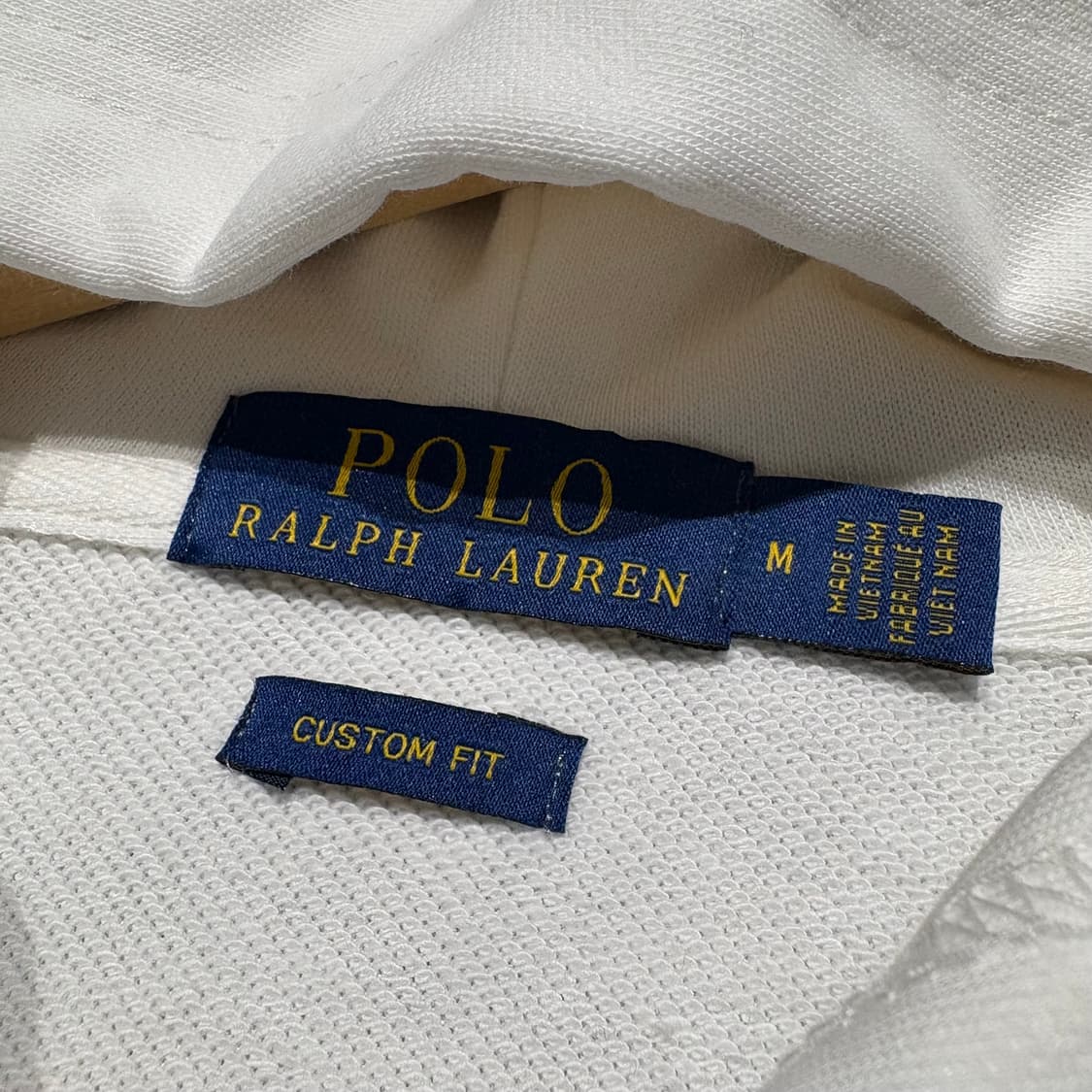 폴로 빅포니3 화이트 후드집업 상품이미지6