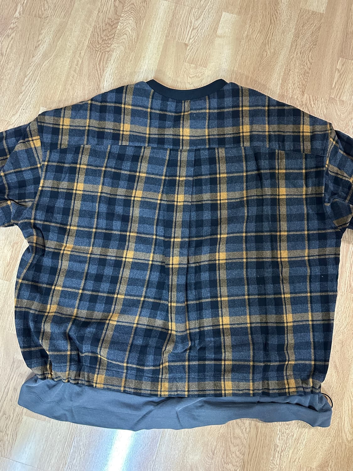 (50) 준지 플란넬 레이어드 맨투맨 상품이미지4