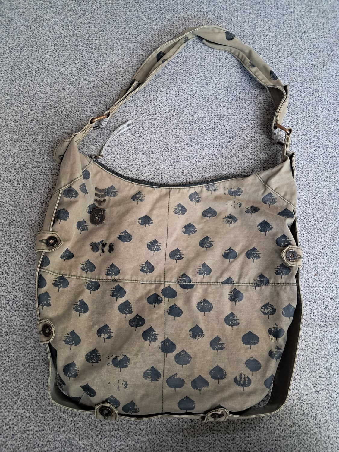 디젤프린트 코튼백 상품이미지1