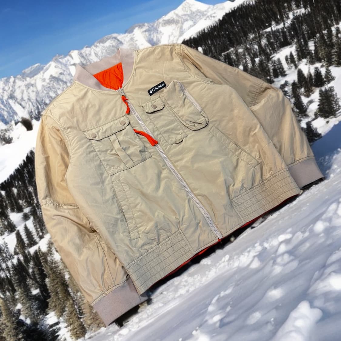 컬럼비아 피싱 봄버 리버시블 자켓 (XL) 상품이미지1