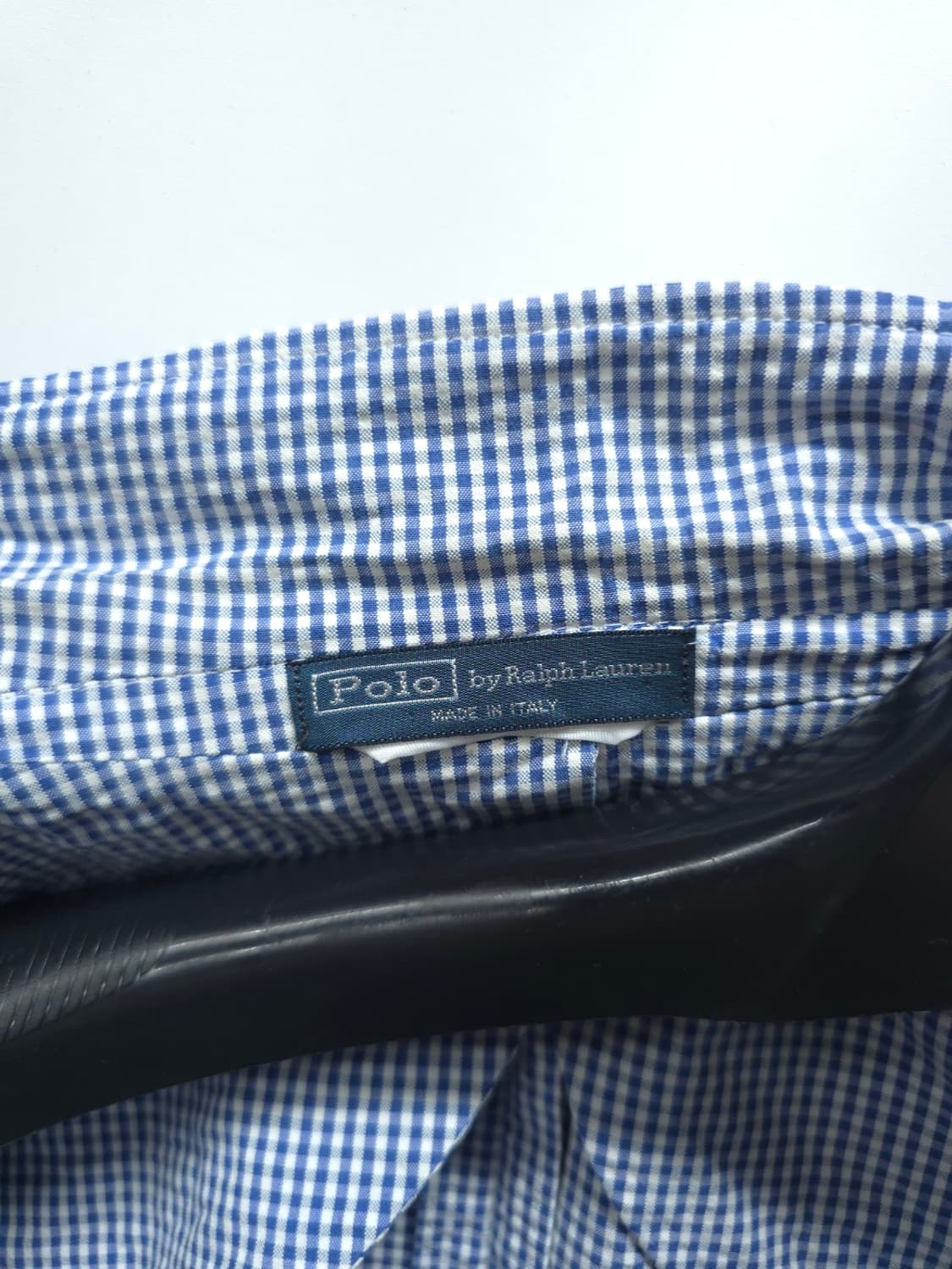 ​폴로 랄프로렌 메이드인 이태리 체크 시어서커 자켓 (95) 상품이미지7