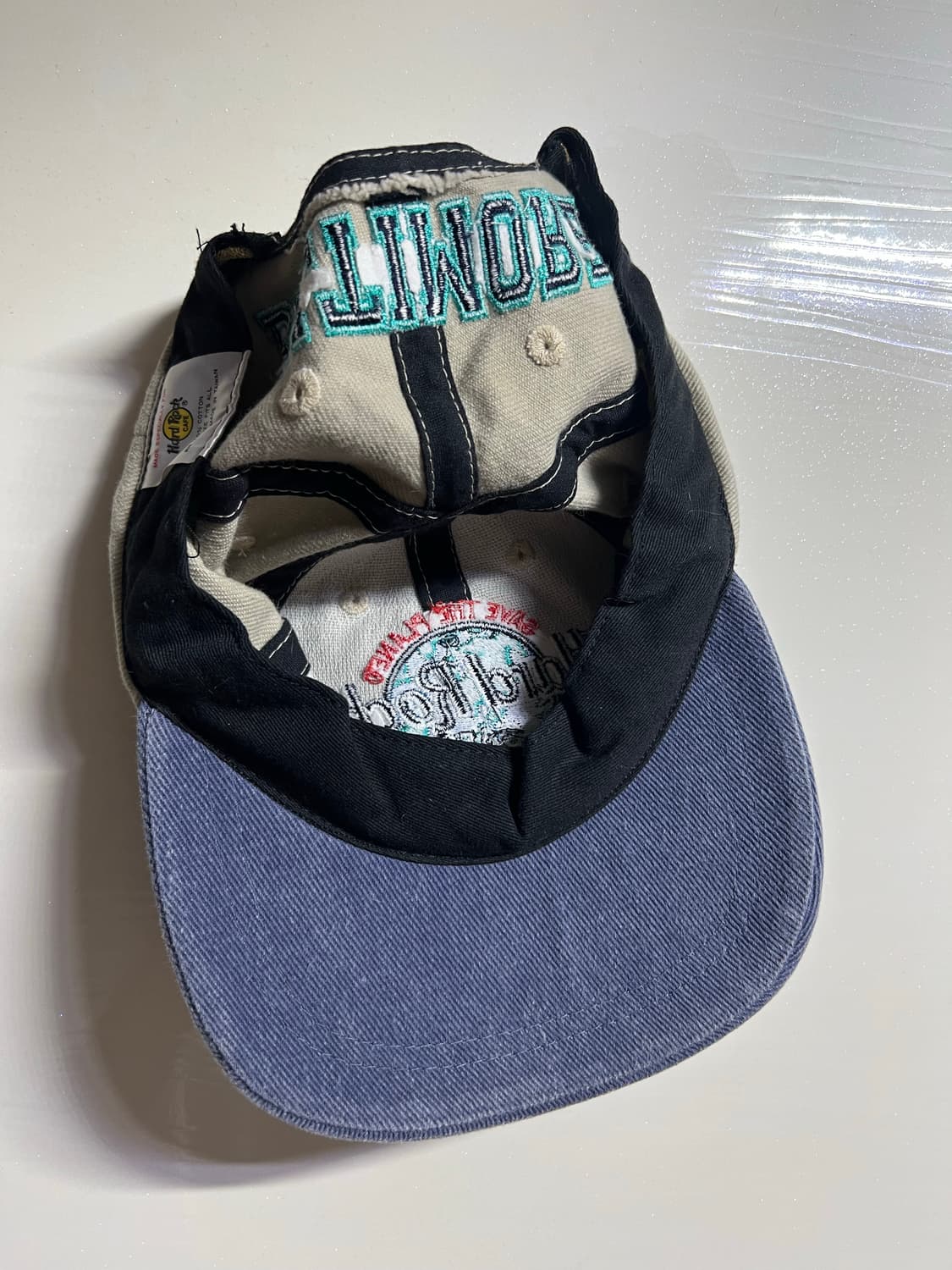 빈티지 하드락카페 자수 볼캡 상품이미지4