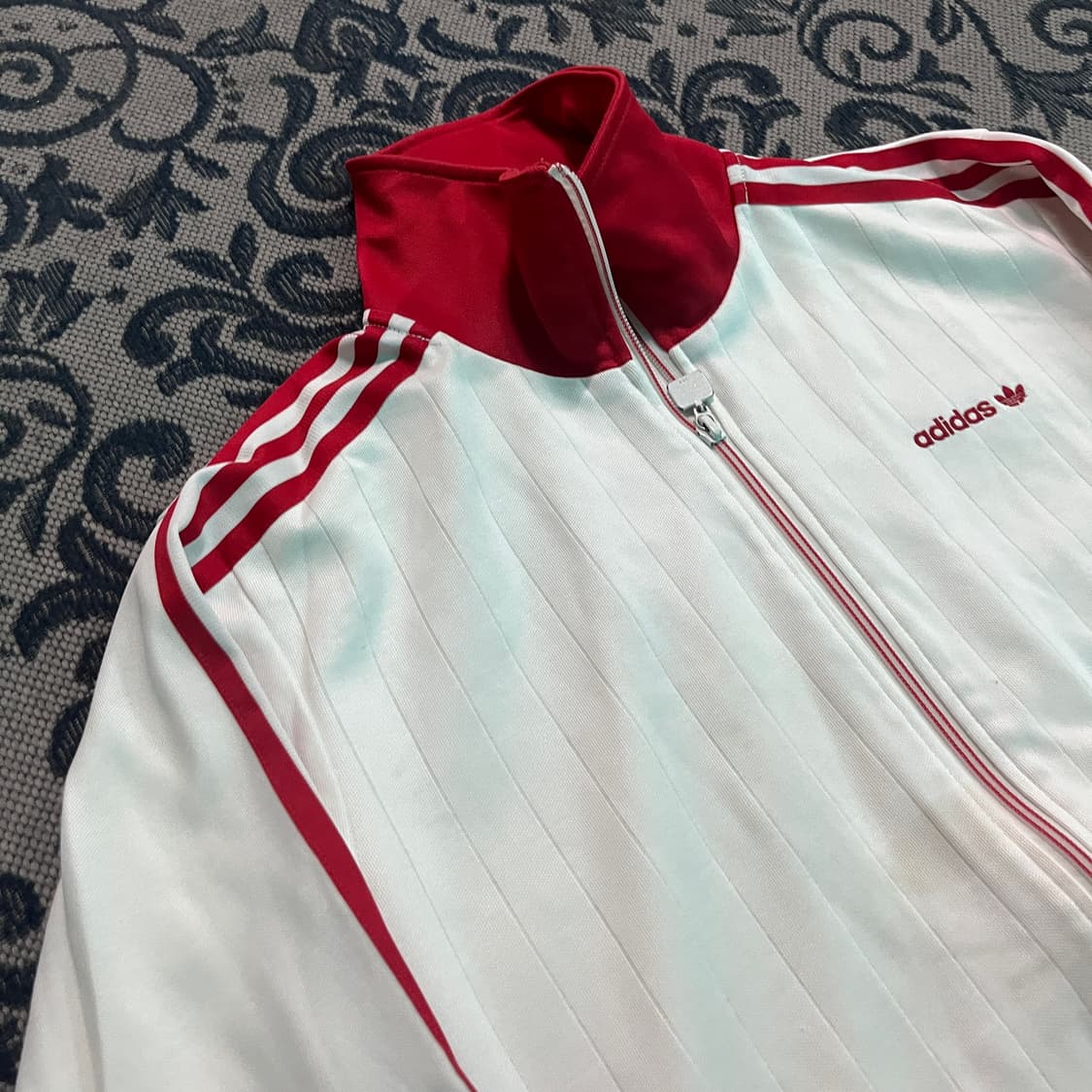 100 아디다스 베켄바우어 흰빨 져지/W2654 상품이미지3