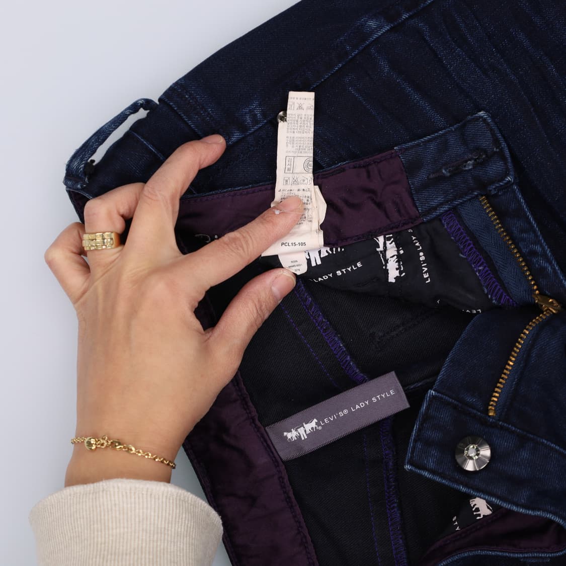 [W28 L33] 리바이스 여성 스키니진0108H2 상품이미지7