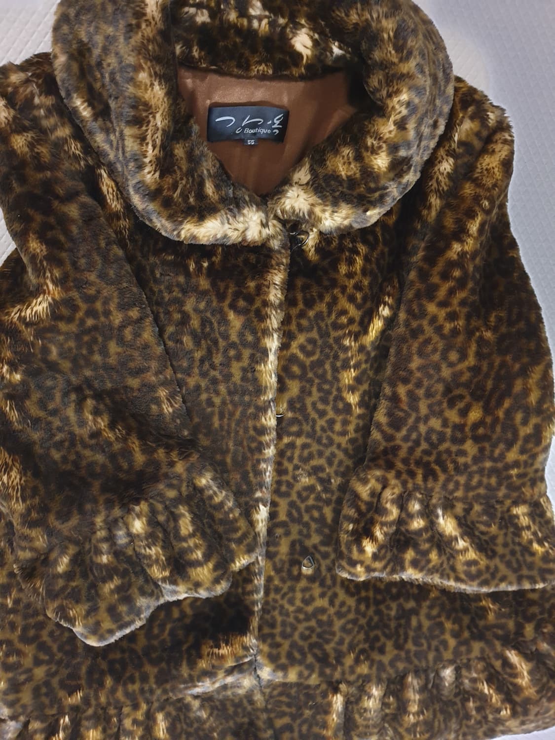 강기옥 디자이너 호피 밍크코트(55) 상품이미지4