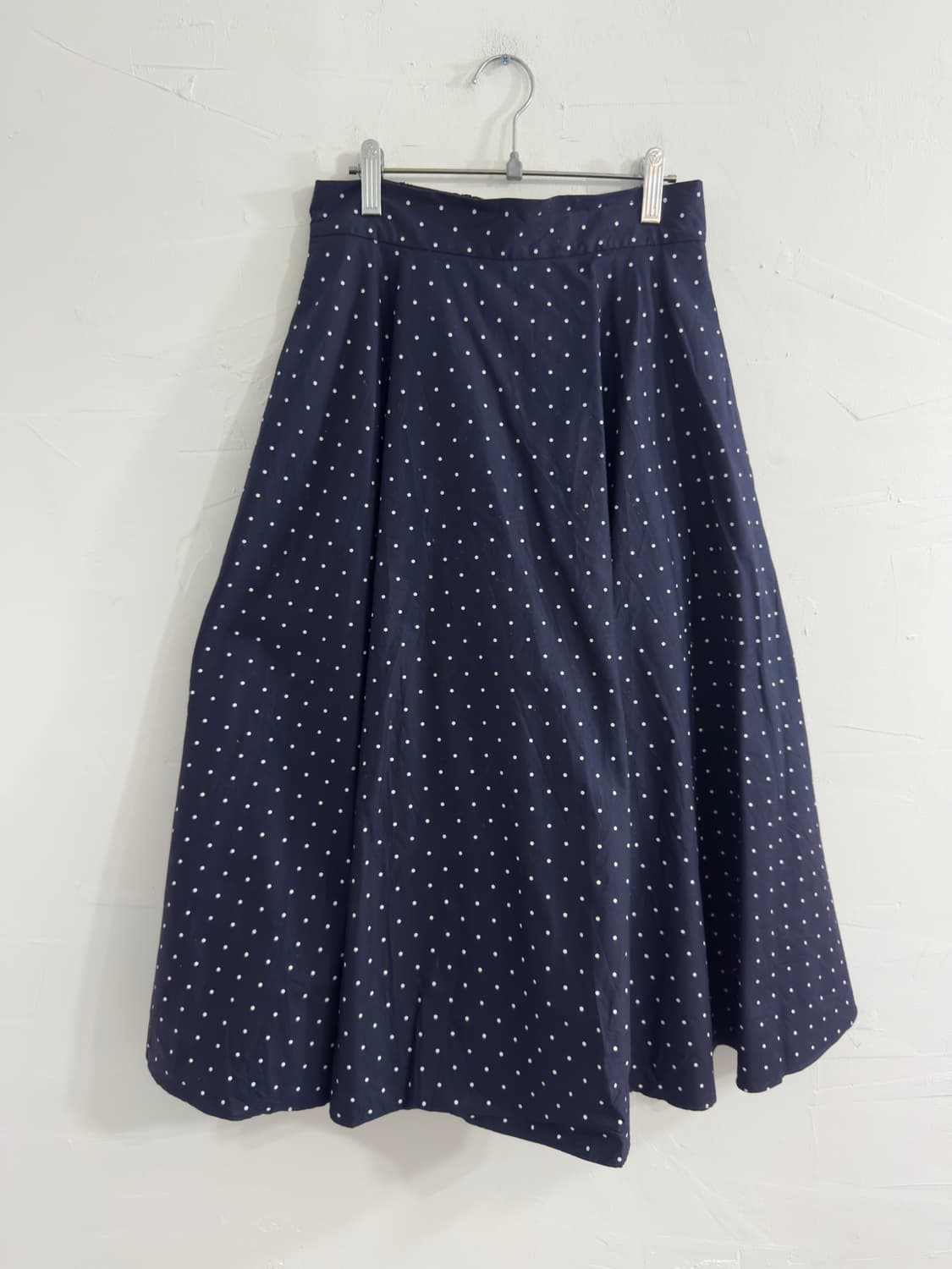 dot navy skirt 상품이미지1