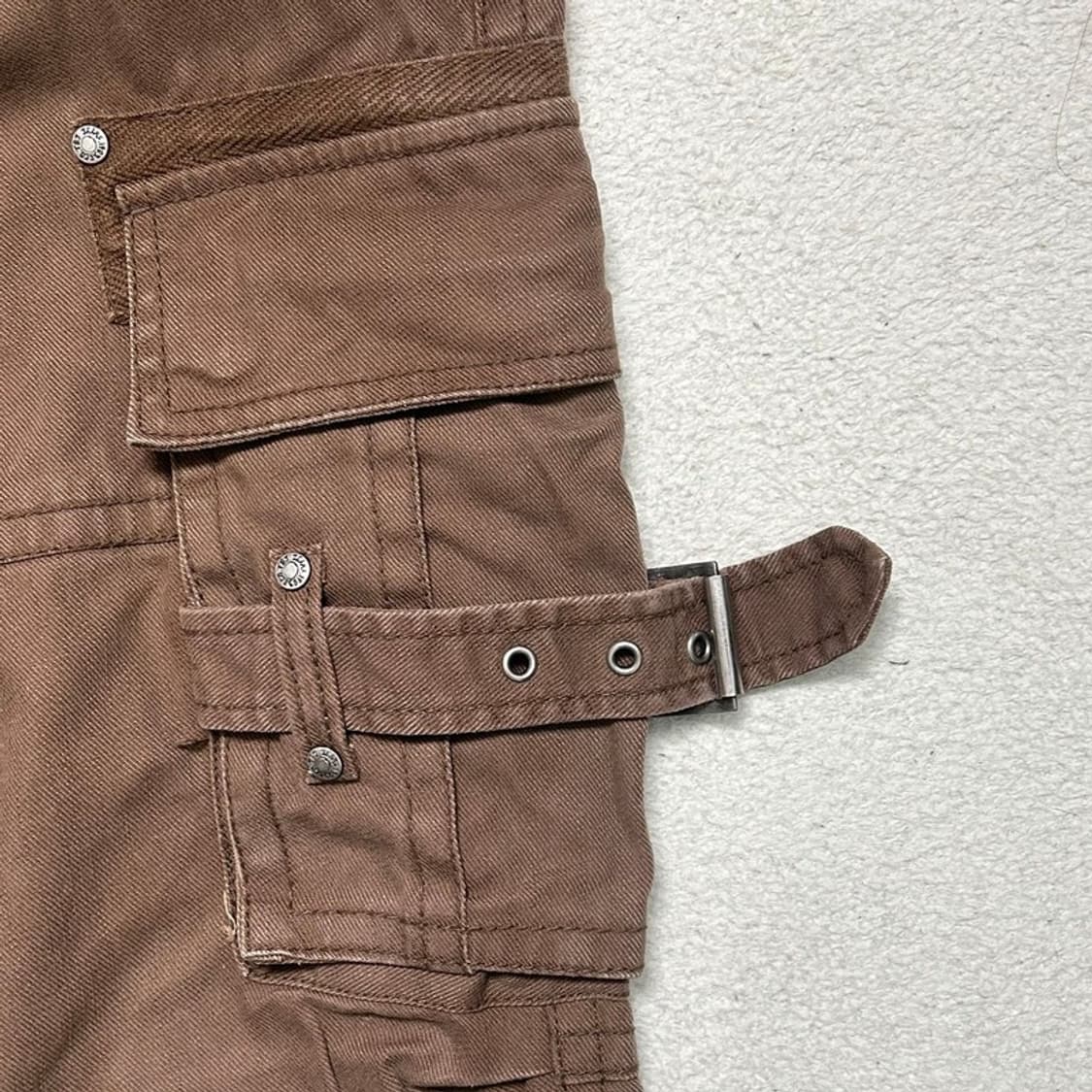 TBJ JEANS 브라운 카고 팬츠 32 상품이미지4