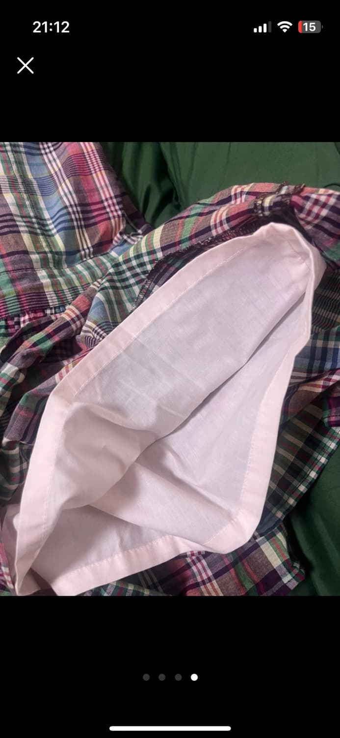 check pattern skirt 상품이미지4