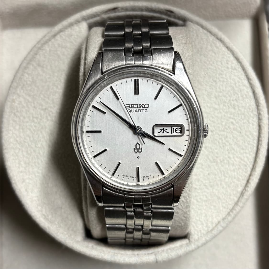 70s’ 세이코 7546-8560 빈티지 쿼츠 시계 상품이미지1