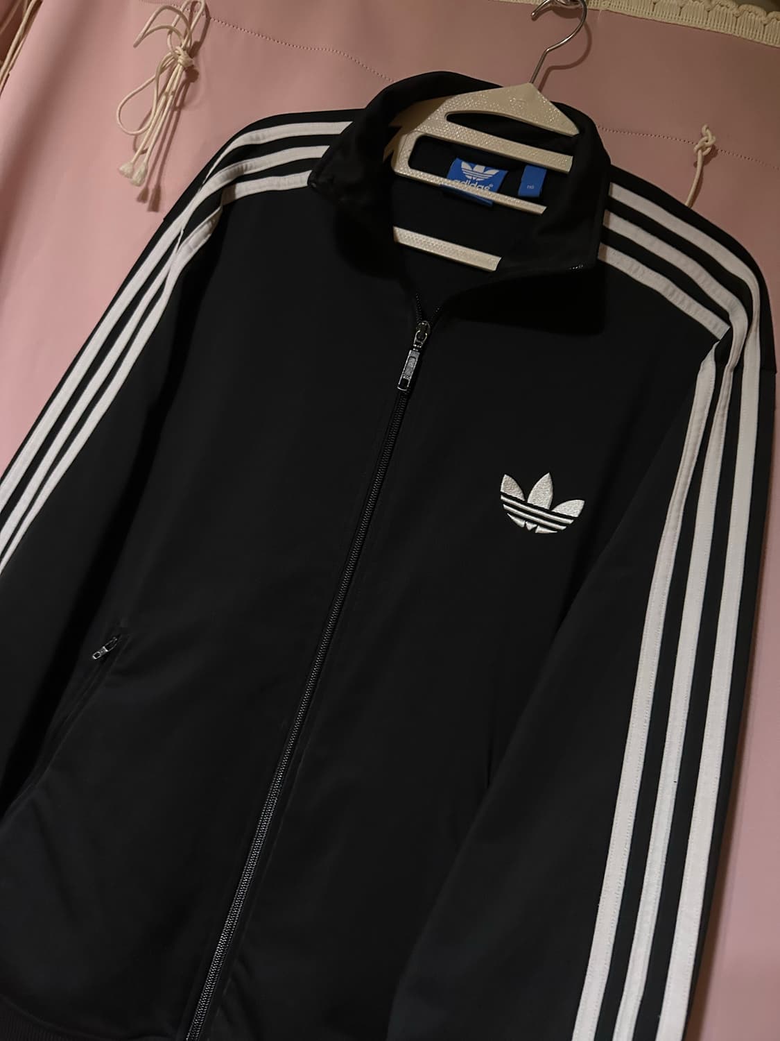 아디다스져지 아디다스 블랙 파이어버드 트랙탑 집업 불꽃져지 아디다스110 상품이미지2