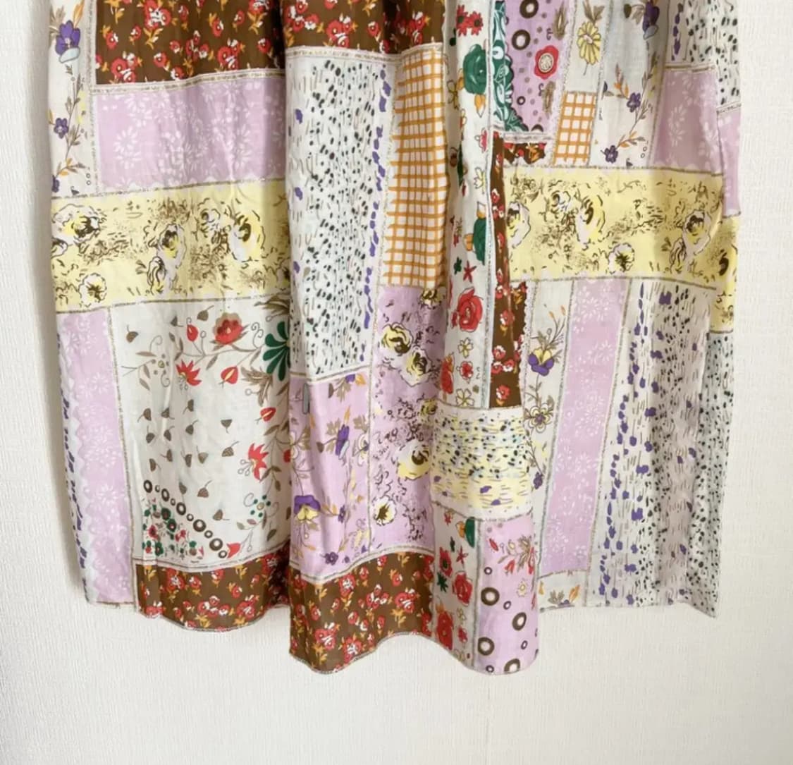 빈티지 모리걸 하구미 크로쳇 원피스 상품이미지3