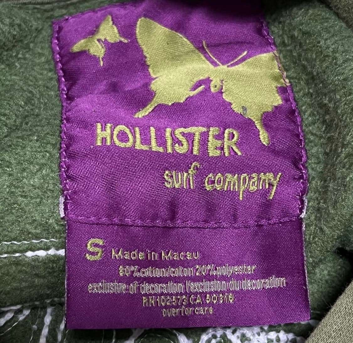 홀리스터 카키 후드티 상품이미지3