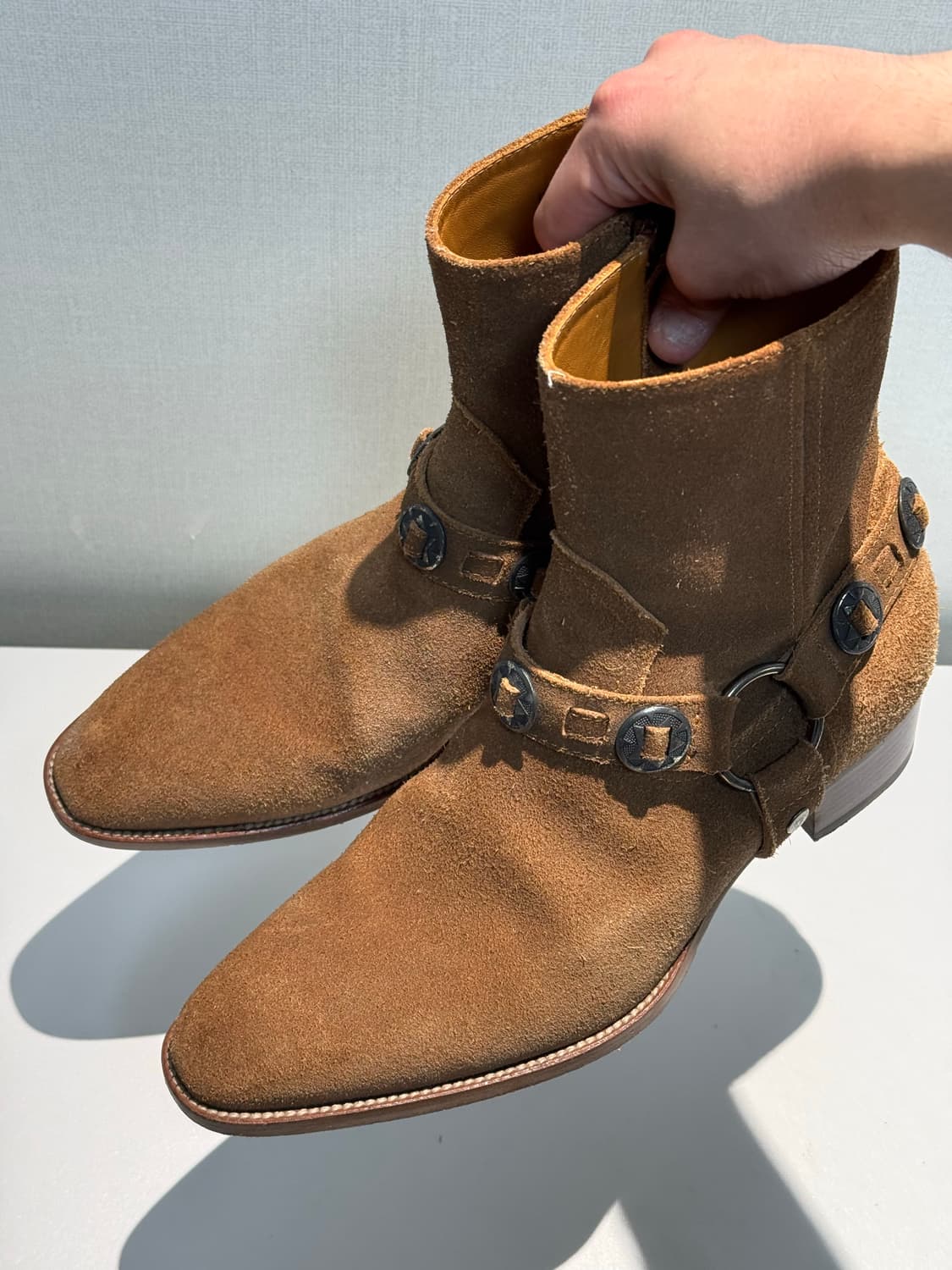 생로랑 Saint Laurent 와이어트 하네스 웨스턴 부츠 42 상품이미지6