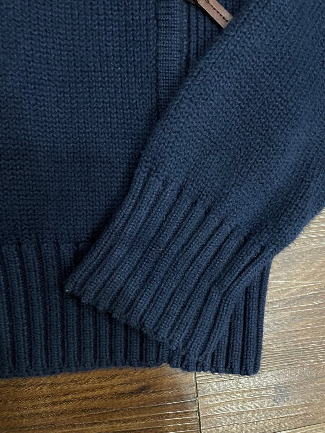 폴로 빅포니 투웨이 코튼 집업 자켓 네이비 상품이미지5