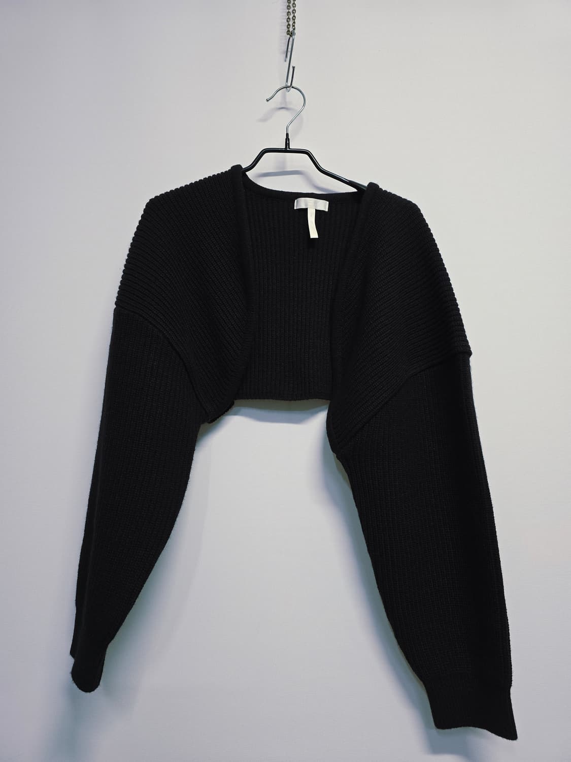 RE_L 리엘 크롭 니트 가디건 상품이미지1