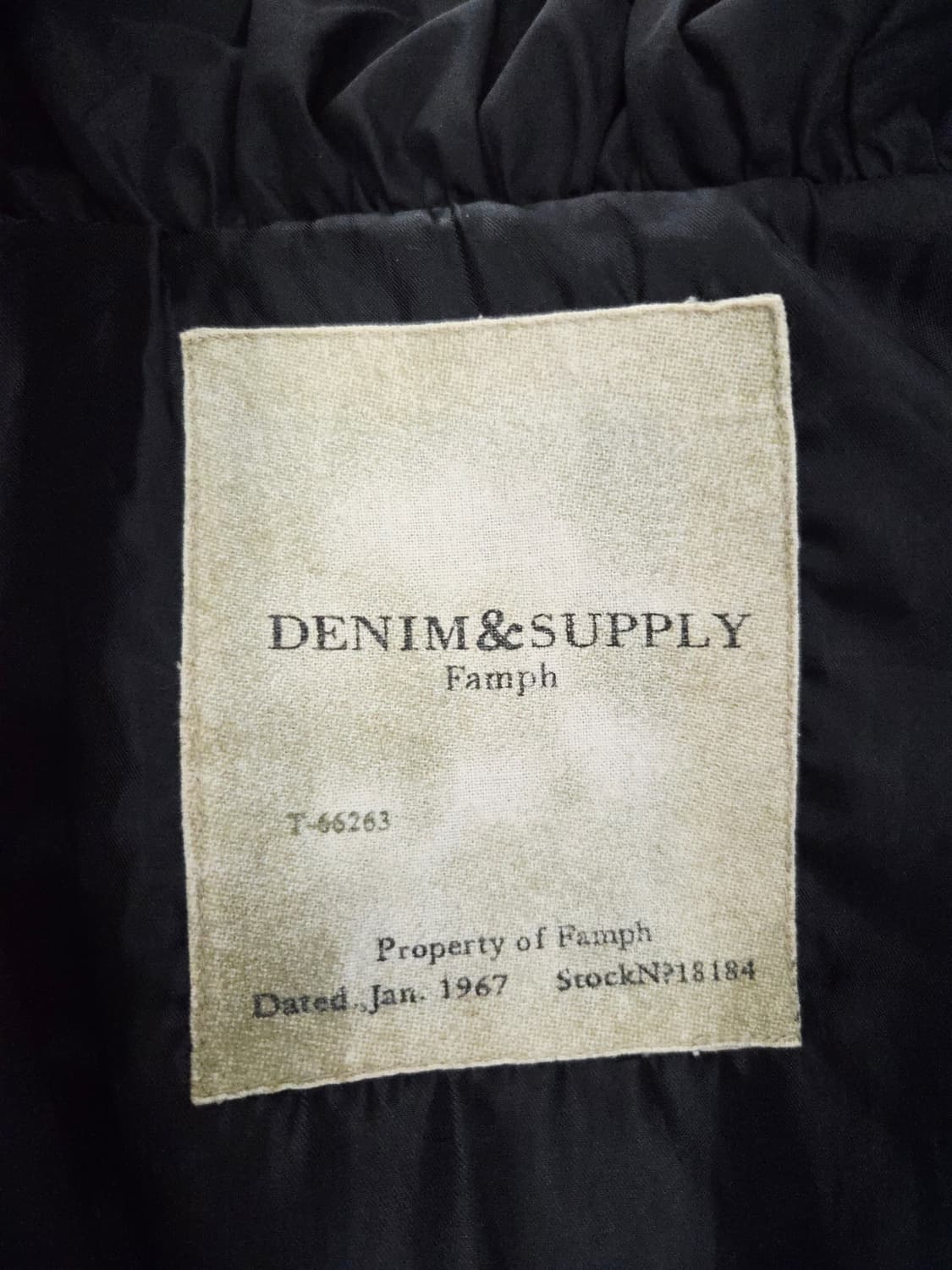 DENIM & SUPPLY Famph 하이넥 패딩 자켓 상품이미지7