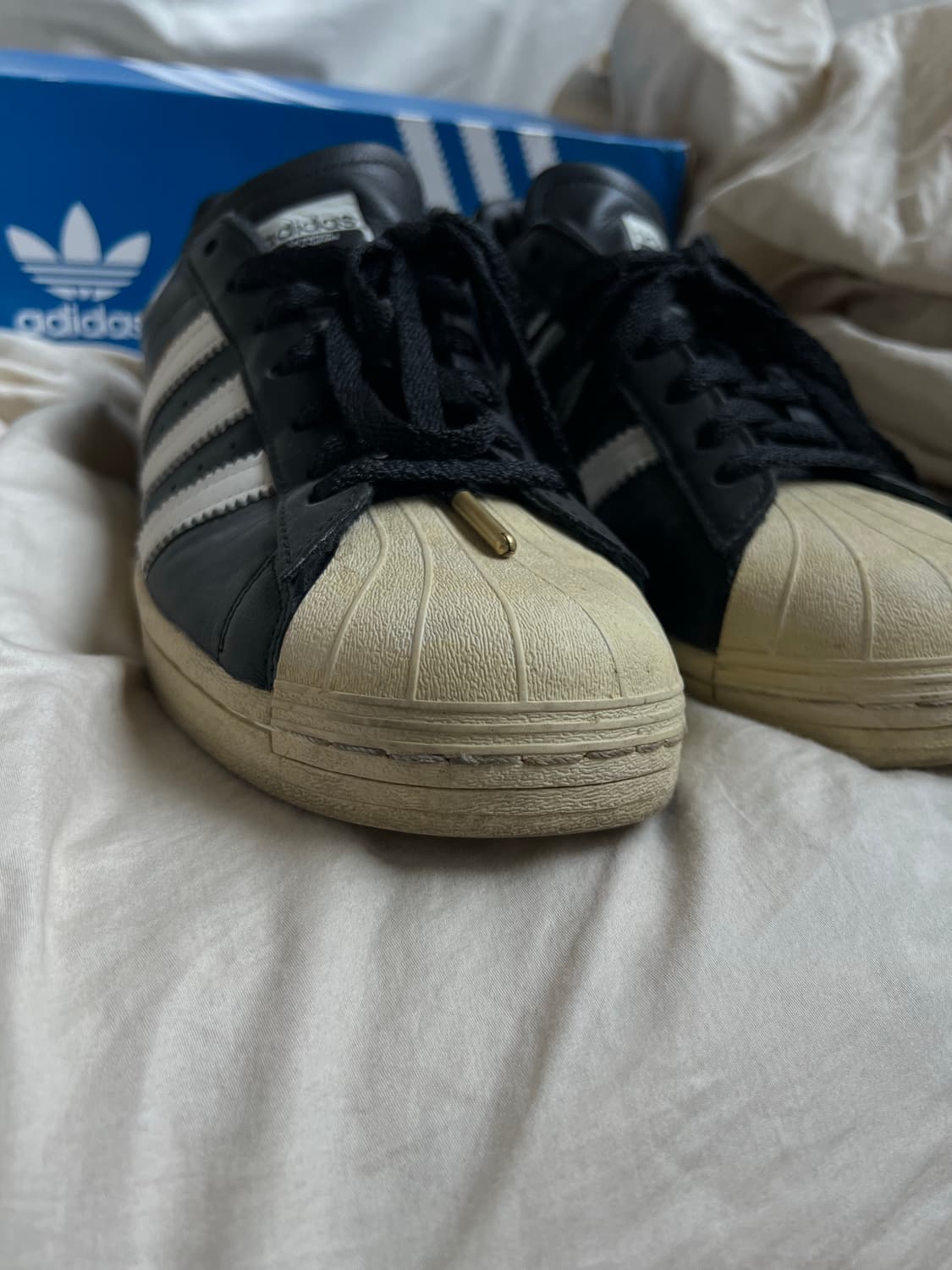 (270)아디다스 슈퍼스타 프리미엄 블랙 상품이미지4