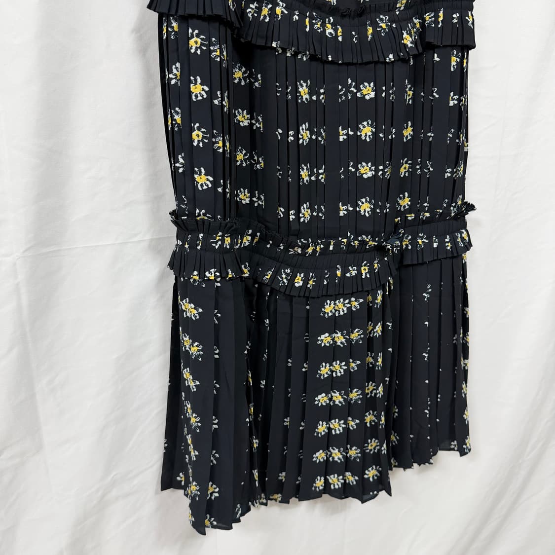 럭키슈에뜨 데이지 패턴 플리츠 스커트 상품이미지4