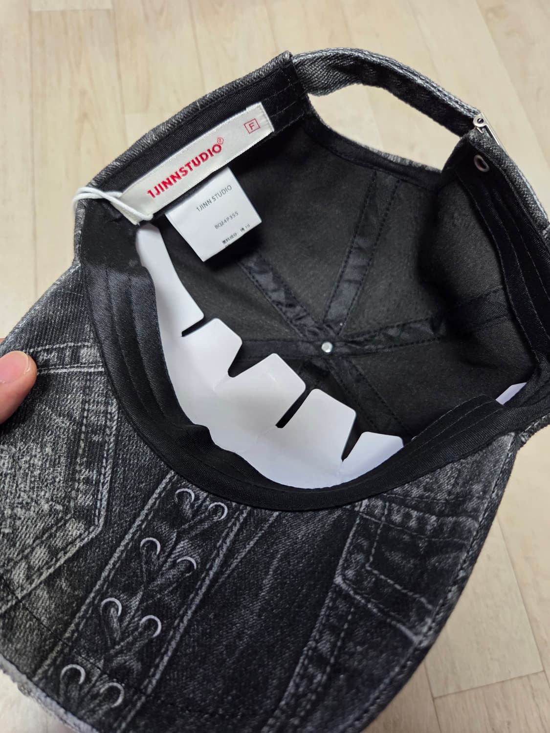 1jinnstudio 여성 데님 모자 상품이미지5