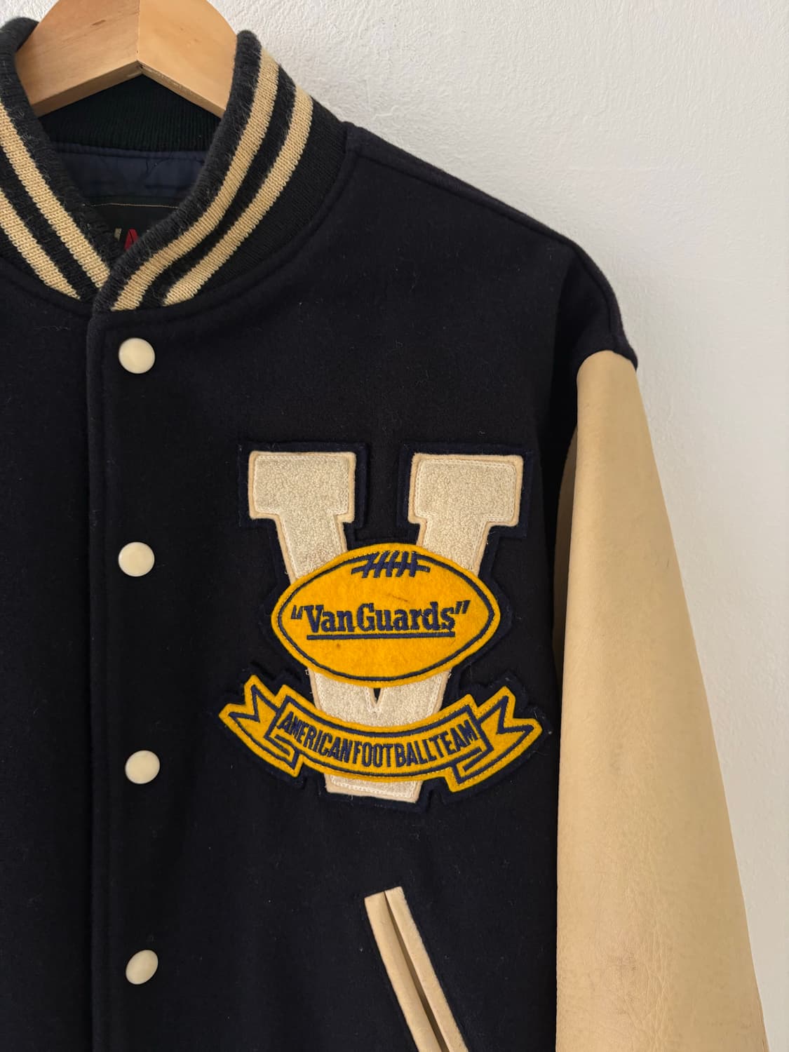 90's Van Jacket VanGuards Letterman JK 상품이미지2