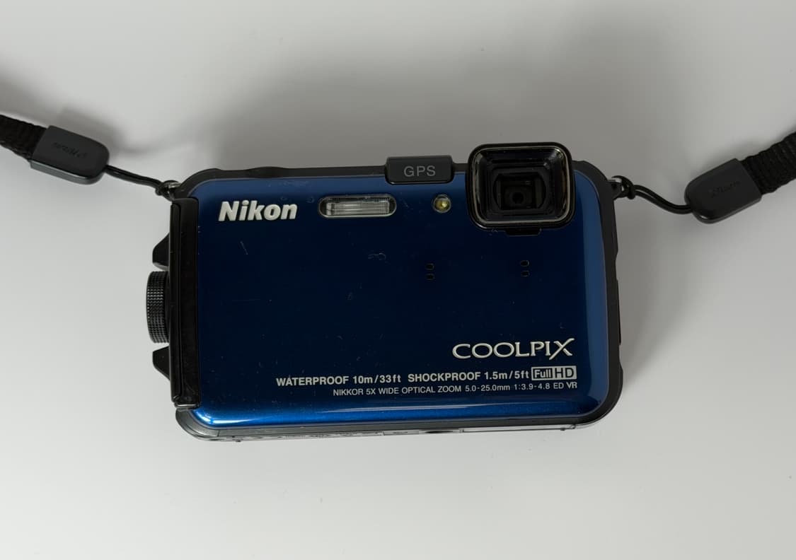 니콘 쿨픽스 aw100 블루 상품이미지1