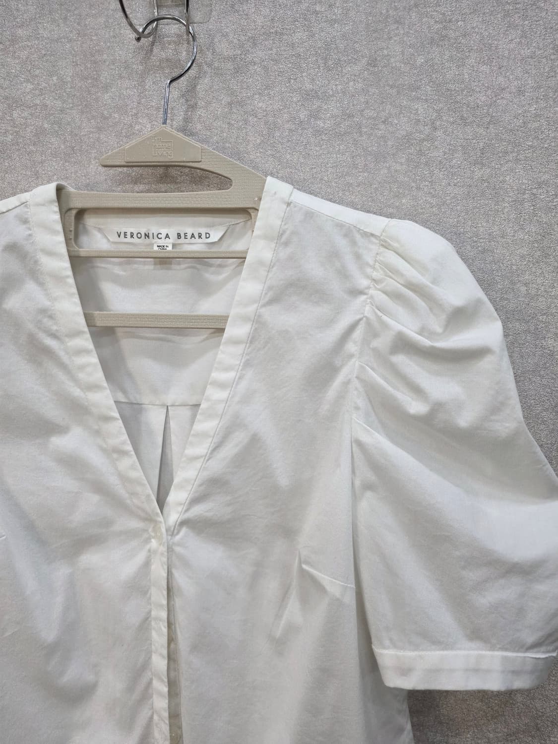 베로니카비어드 화이트 퍼프 블라우스 상품이미지6