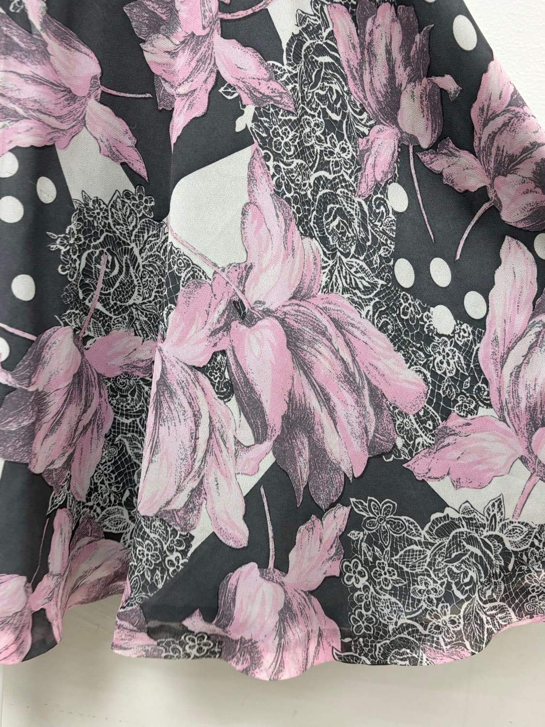 빈티지 오리엔탈 플로럴 스커트 상품이미지5