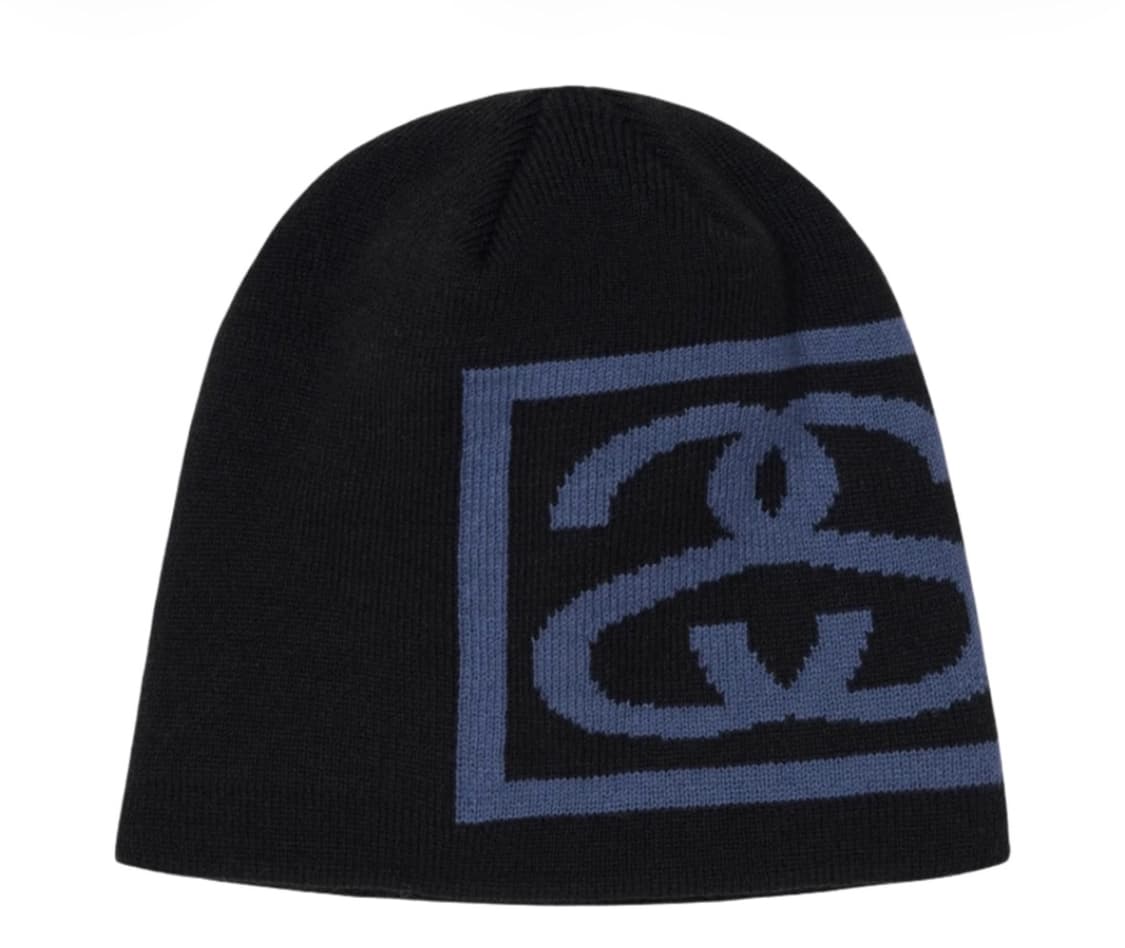 스투시 SS 링크 스컬 캡 블랙 상품이미지1