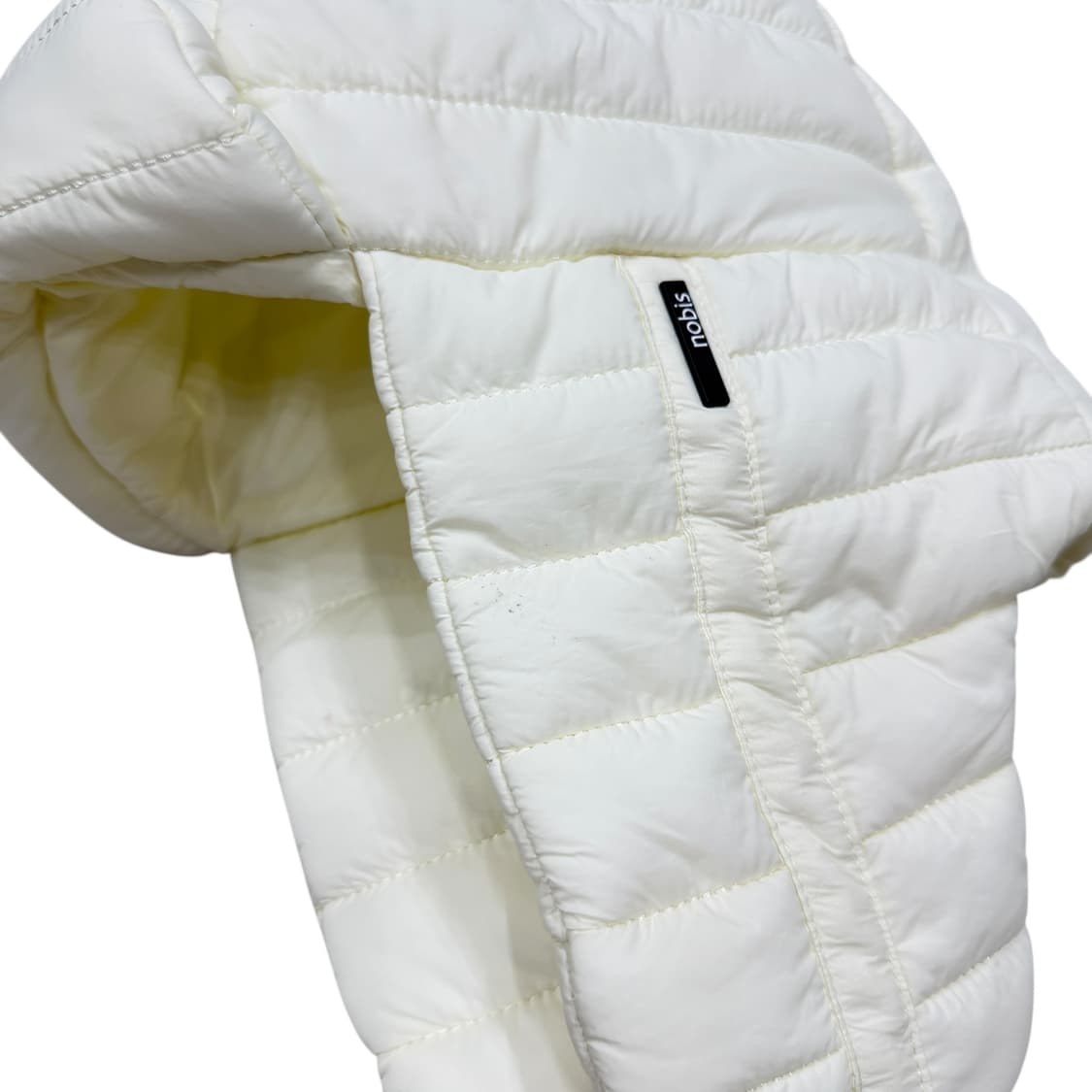 NOBIS 노비스 방탄 뷔 트루퍼햇 패딩모자 화이트 상품이미지6