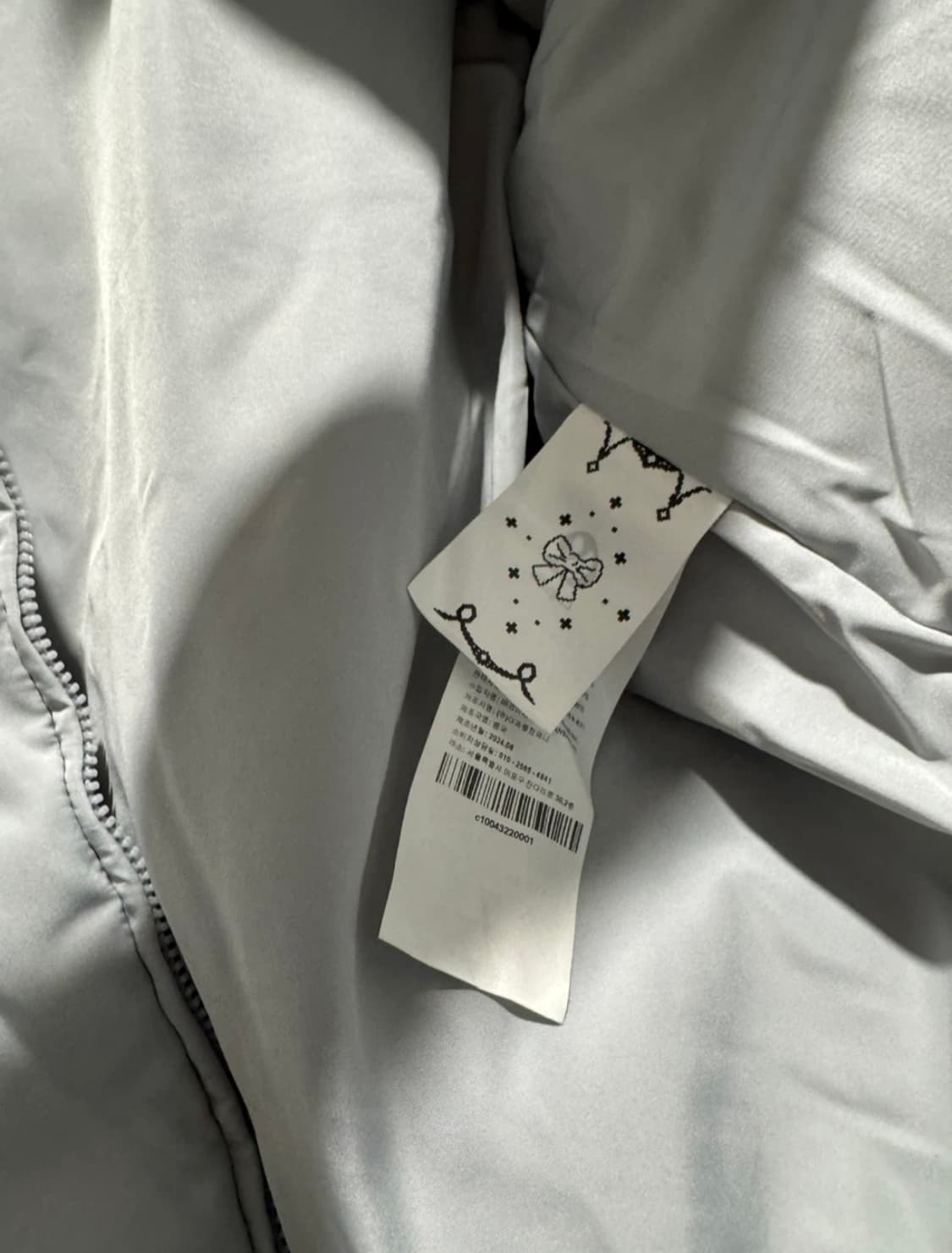 [ 택포 ] 코이세이오 COYSEIO 솔리드 패디드 자켓 상품이미지5