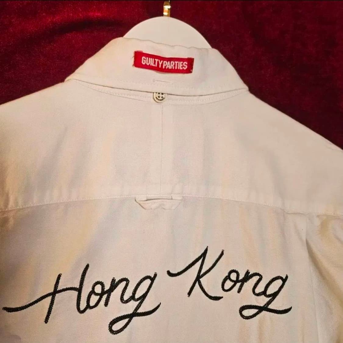 와코마리아(Wackomaria) 타이거 레터링 빅자수 셔츠 상품이미지5