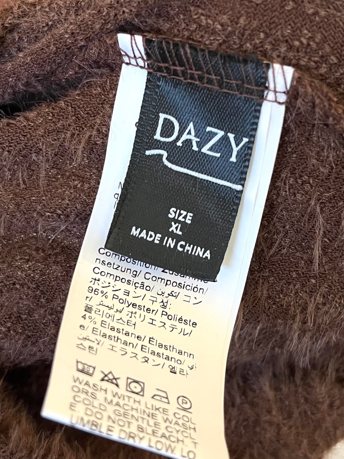 DAZY 시스루 터틀넥 상품이미지10