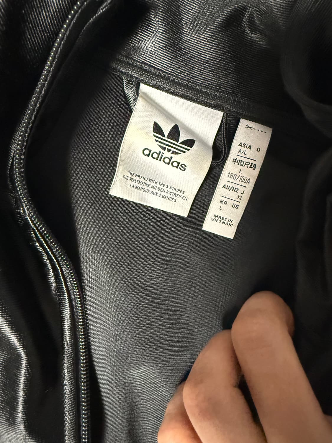 아디다스 Q3 오버사이즈 블랙 L 상품이미지2