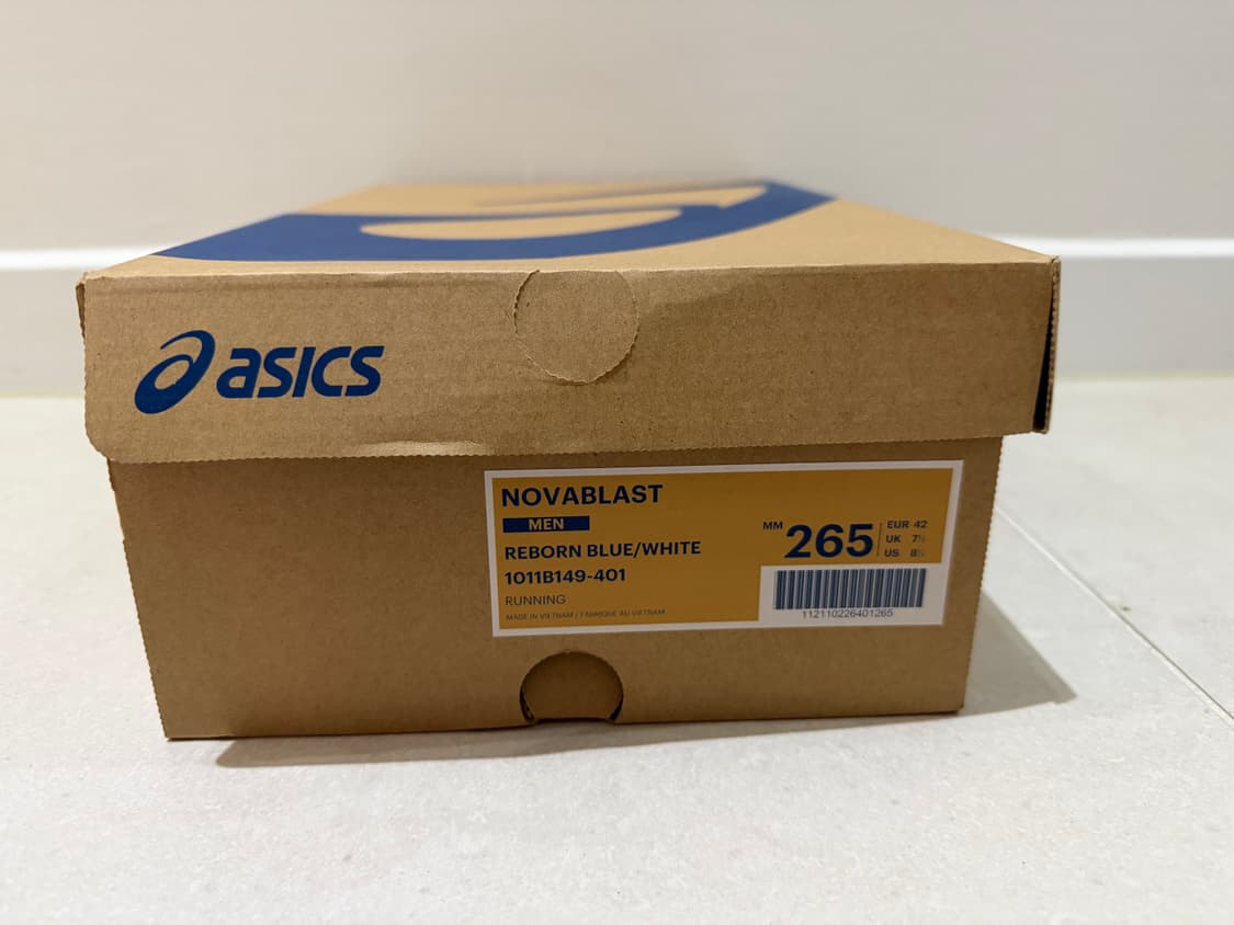 아식스 노바블라스트 글리치 블루 265 상품이미지4