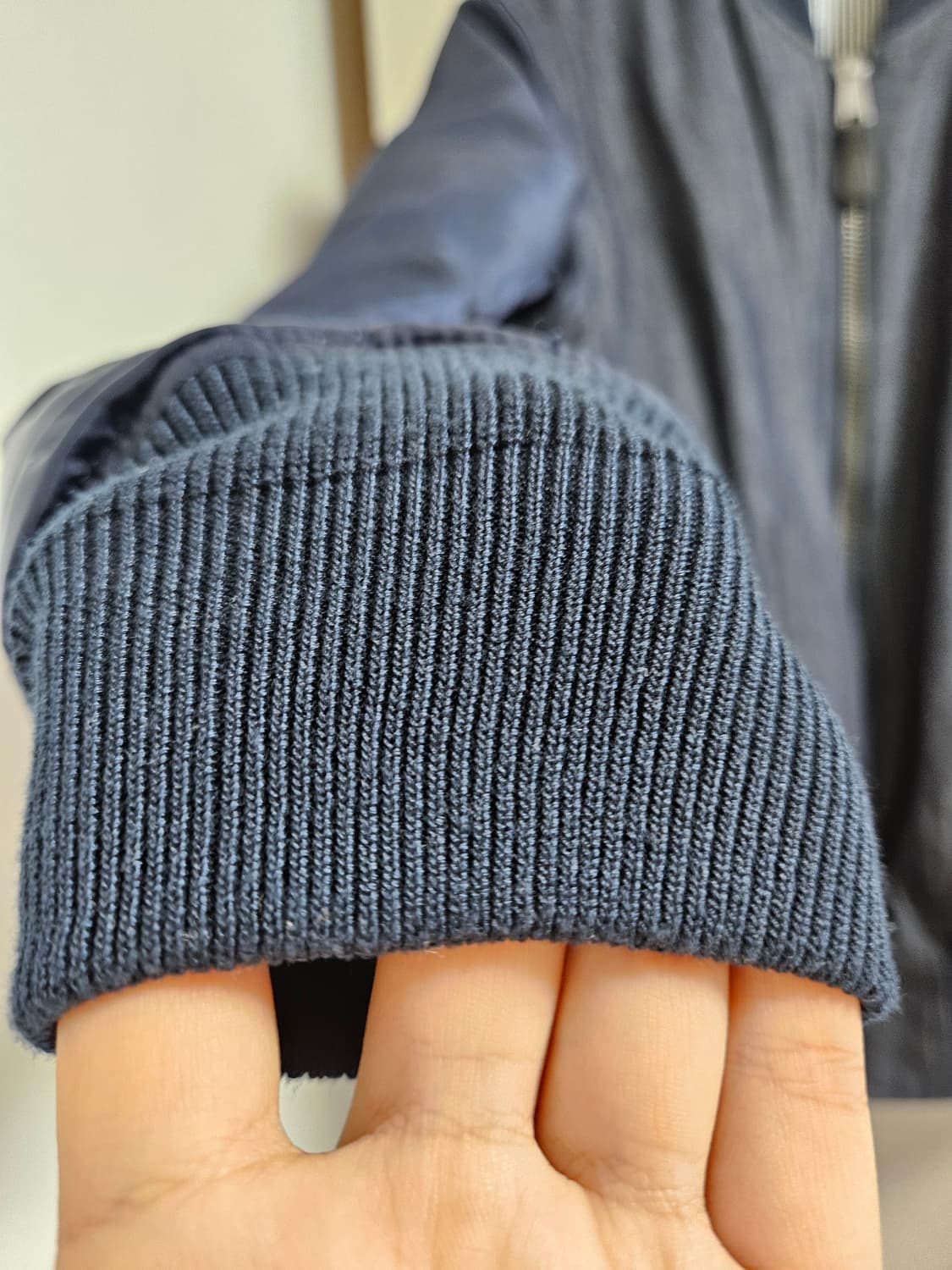 알파인더스트리 x LEE 콜라보 MA-1 데님 블루종 자켓 상품이미지4