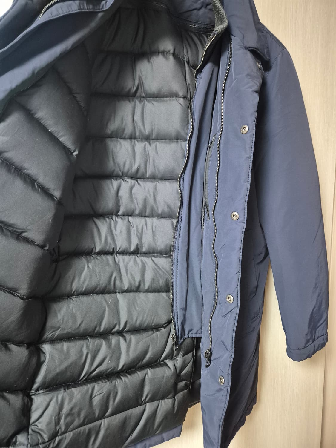 코오롱 시리즈 다운패딩 코트 점퍼 100 상품이미지5