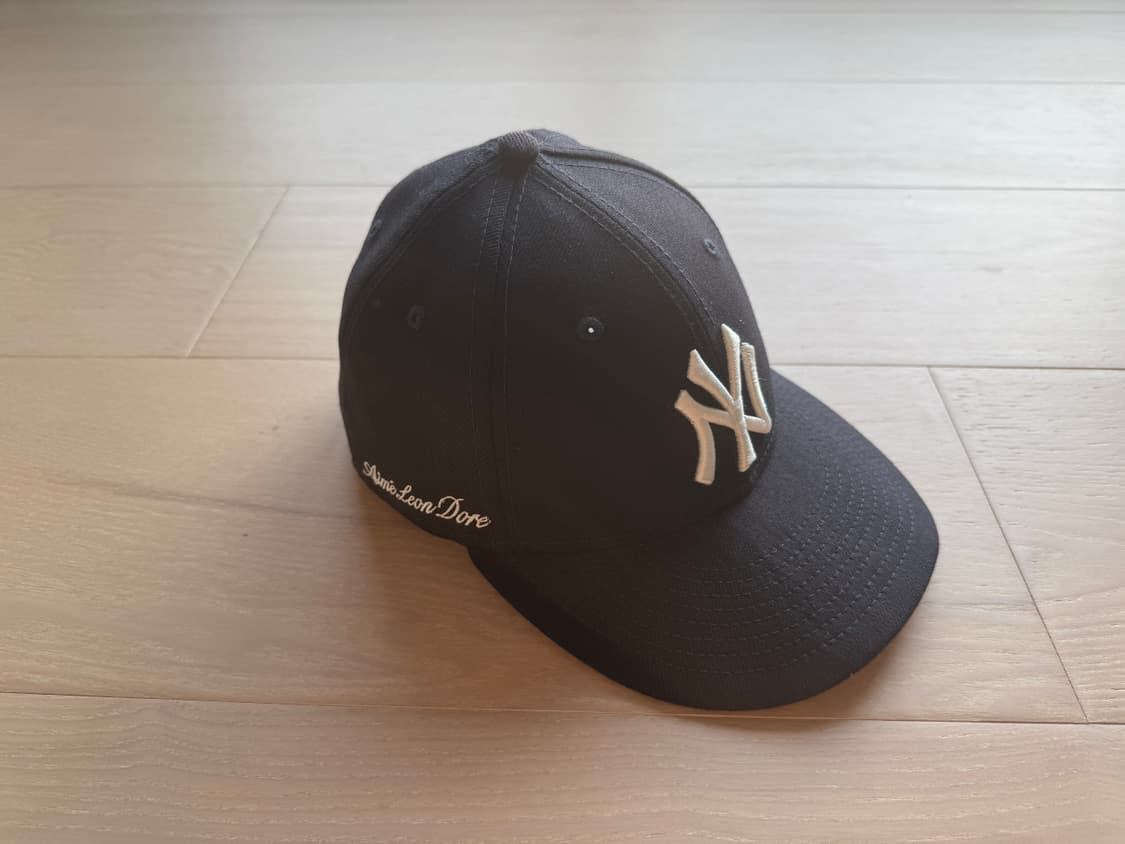 [7 1/8(56.8cm)] 에임레온도르 뉴에라 양키즈 네이비 상품이미지1