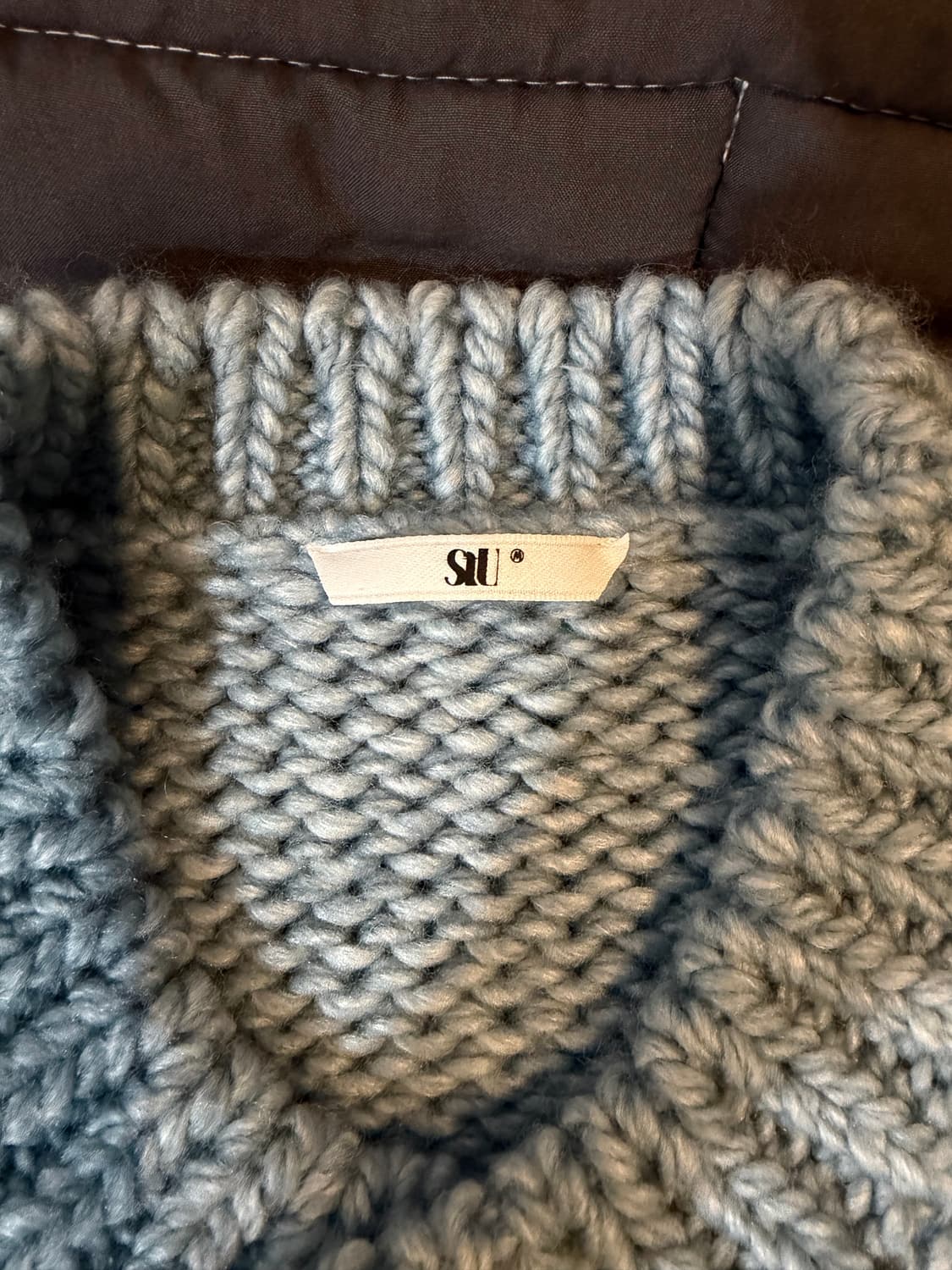 STU 디멘션 포켓 가디건 인 스카이 블루 M 상품이미지3