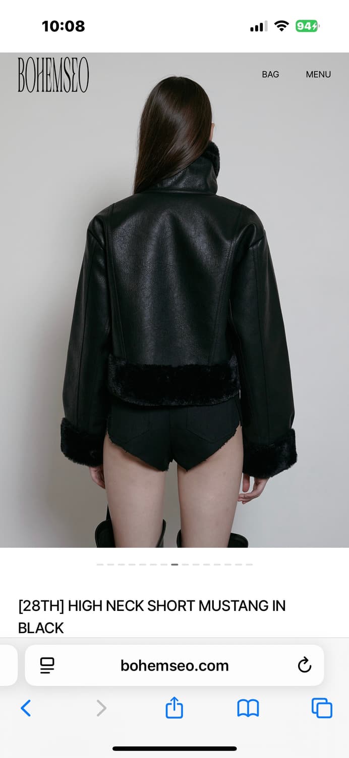 보헤미안서울 24fw 무스탕 상품이미지2