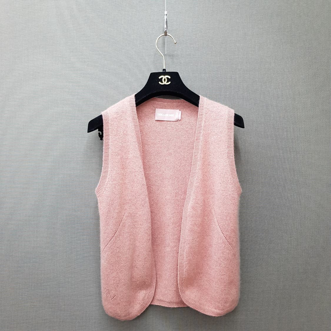 쟈딕앤볼테르 100% 캐시미어 베스트 S사이즈 상품이미지1