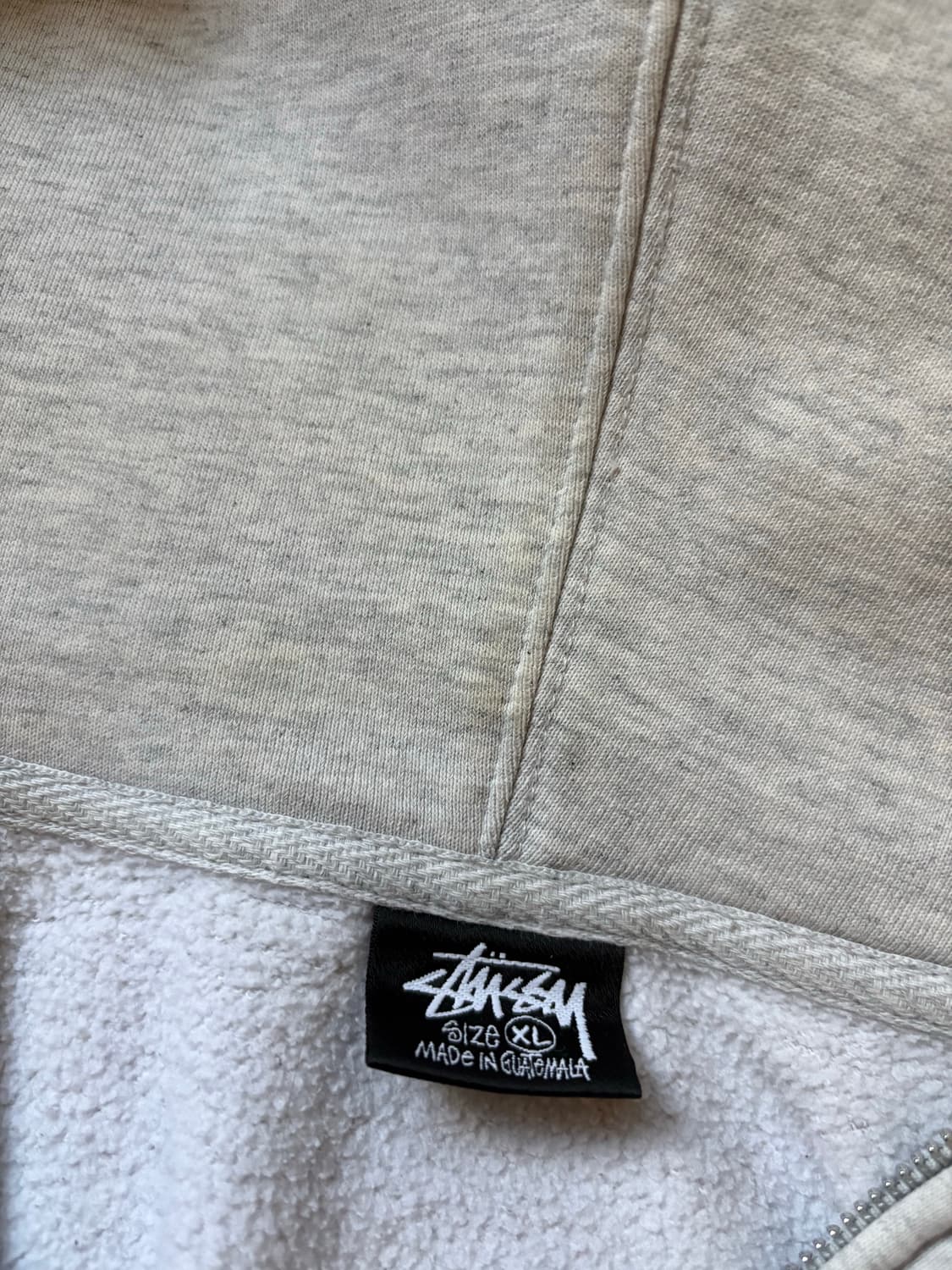 스투시 스탁 도버 스트리트 마켓 LA 후드 집업 xl사이즈 상품이미지4