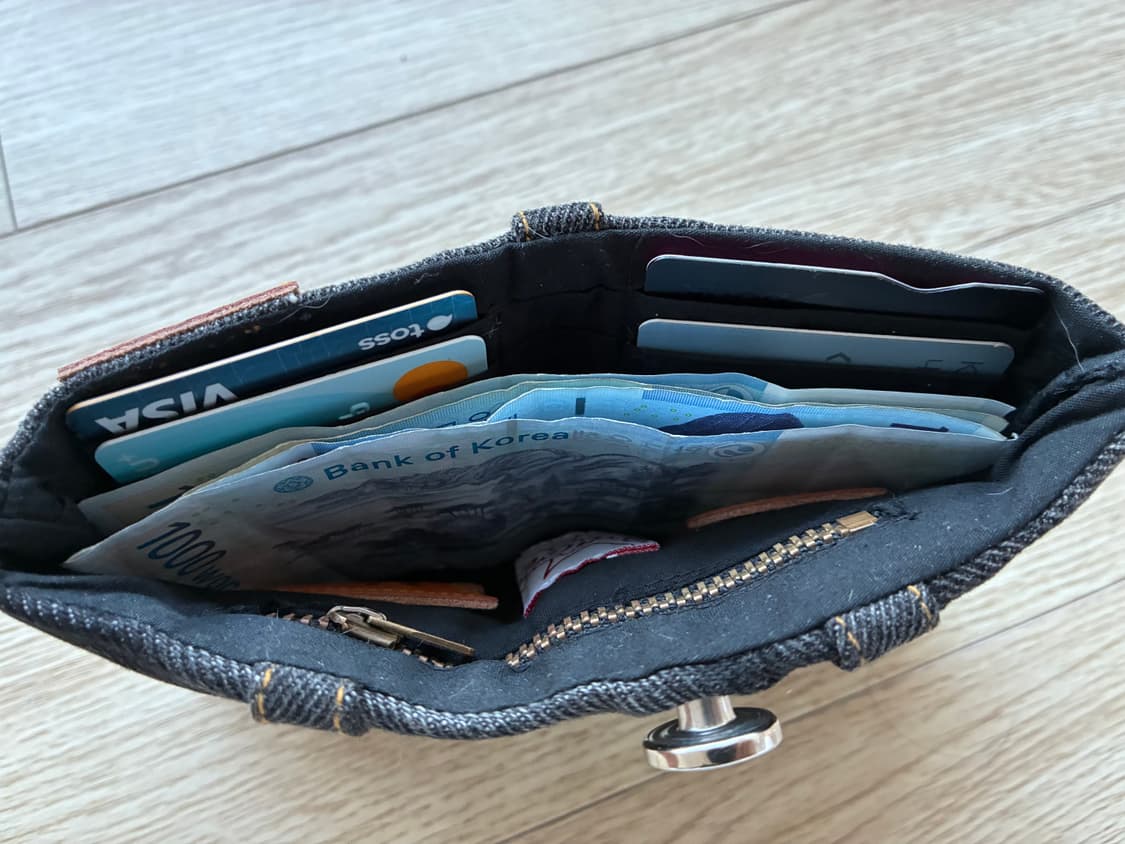 Protect.ldn Remake demin wallet 상품이미지6