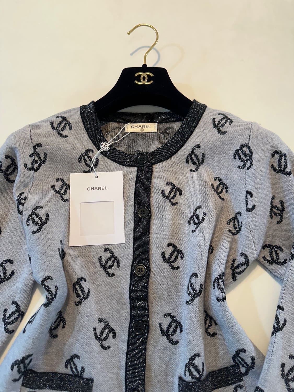 (새상품)샤넬가디건 상품이미지6