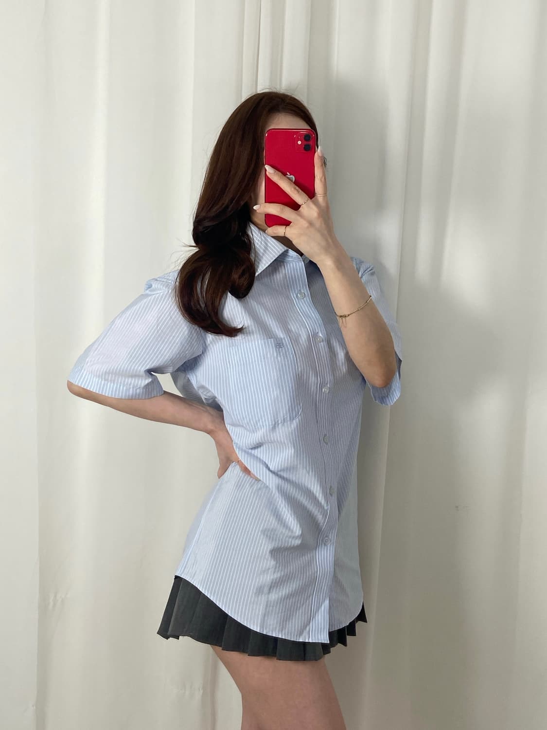 발렌시아가 BB로고 셔츠 상품이미지1