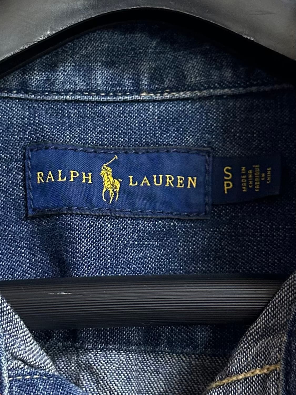 폴로 랄프로렌 데님 셔츠 원피스 S사이즈 상품이미지3