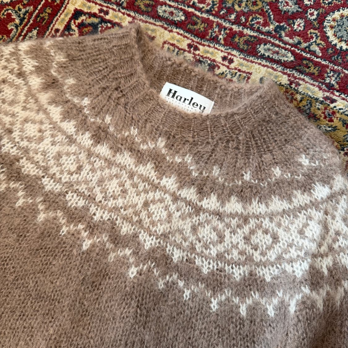 할리오브스코틀랜드 x 어반리서치 모헤어 니트 [ 44-55 ] 상품이미지2